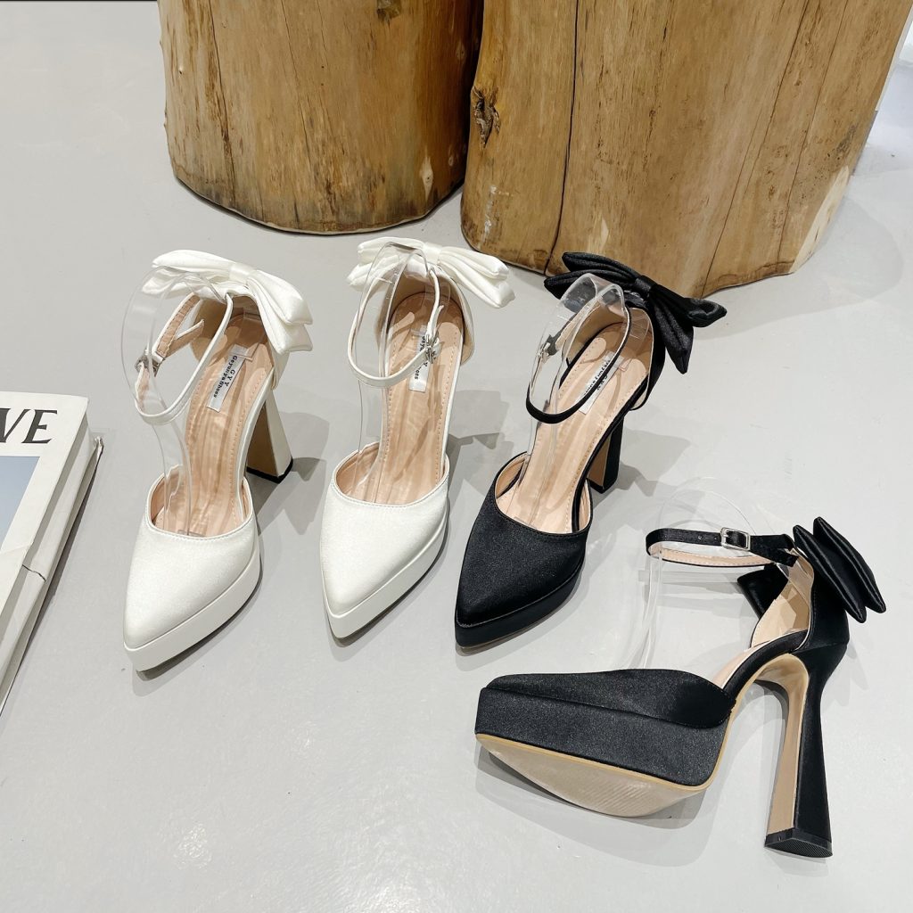2023 Spring New High Heel Platform Shoes for Women 35-40
